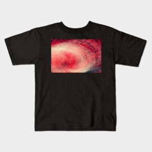 Red and Black abstract painting Kids T-Shirt